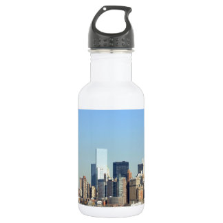 Manhattans silhouet New York City Waterfles