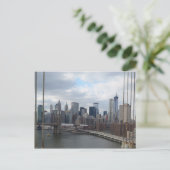 Manhattans skyline New York Briefkaart (Staand voorkant)