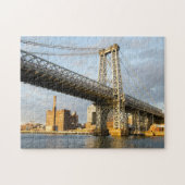 Manhatten Bridge New York. Jigzaag Puzzle Legpuzzel (Horizontaal)