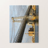Manhatten Bridge New York. Jigzaag Puzzle Legpuzzel (Verticaal)