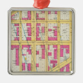 Manhatten, New York 11 Metalen Ornament (Voorkant)