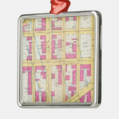 Manhatten, New York 11 Metalen Ornament (Links)