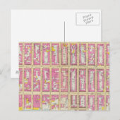 Manhatten, New York 12 Briefkaart (Voorkant / Achterkant)