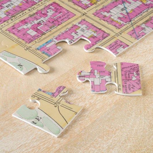 Manhatten, New York 12 Legpuzzel (Zijkant)