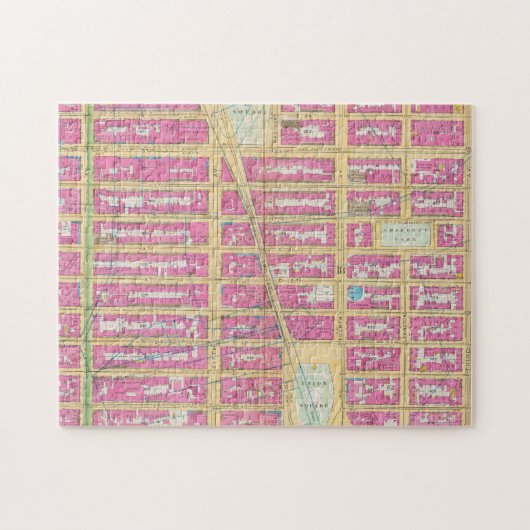 Manhatten, New York 12 Legpuzzel (Horizontaal)