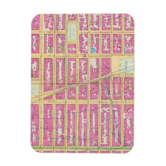 Manhatten, New York 12 Magneet (Verticaal)