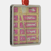 Manhatten, New York 12 Metalen Ornament (Rechts)