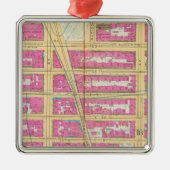 Manhatten, New York 12 Metalen Ornament (Voorkant)