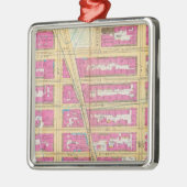 Manhatten, New York 12 Metalen Ornament (Links)