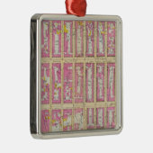 Manhatten, New York 12 Metalen Ornament (Rechts)