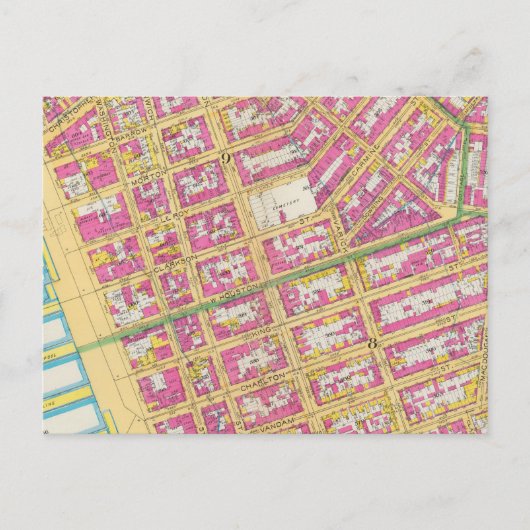 Manhatten, New York 14 Briefkaart (Voorkant)