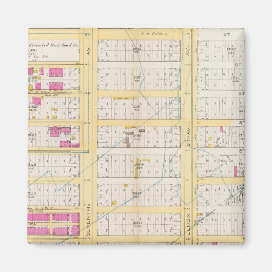 Manhatten, New York 15 Magneet (Voorkant)