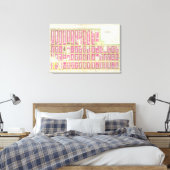 Manhatten, New York 16 Canvas Afdruk (Insitu (Slaapkamer))