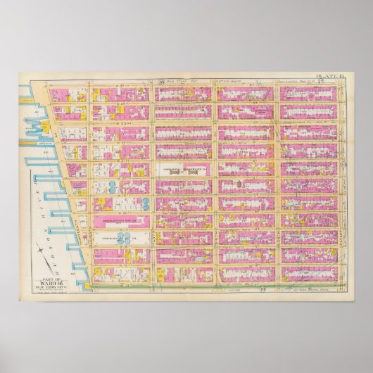 Manhatten, New York 19 Poster (Voorkant)