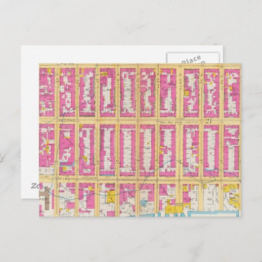 Manhatten, New York 24 Briefkaart (Voorkant / Achterkant)