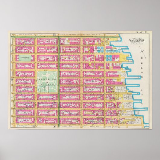 Manhatten, New York 2 Poster (Voorkant)