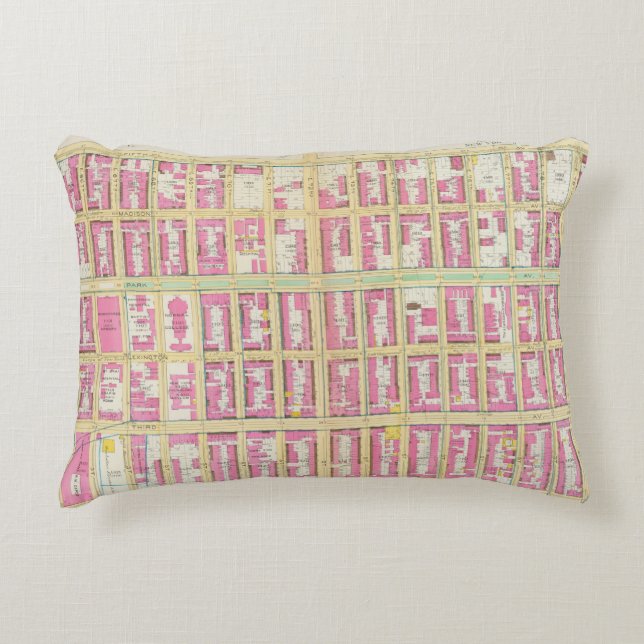 Manhatten, New York 3 Accent Kussen (Voorkant)