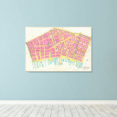 Manhatten, New York 3 Canvas Afdruk (Insitu (Houten vloer))