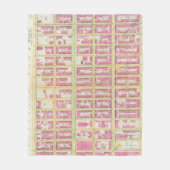 Manhatten, New York 3 Fleece Deken (Voorkant)