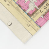 Manhatten, New York 3 Fleece Deken (Hoek)