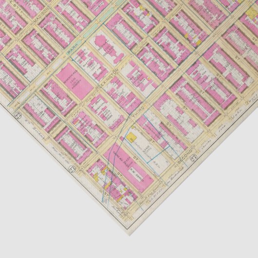 Manhatten, New York 3 Tissuepapier (Detail)