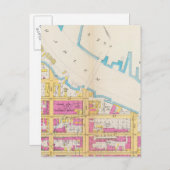 Manhatten, New York 4 Briefkaart (Voorkant / Achterkant)