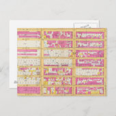 Manhatten, New York 4 Briefkaart (Voorkant / Achterkant)