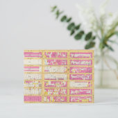 Manhatten, New York 4 Briefkaart (Staand voorkant)