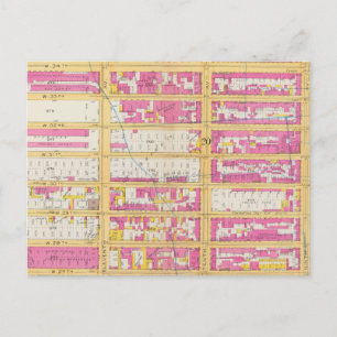 Manhatten, New York 4 Briefkaart