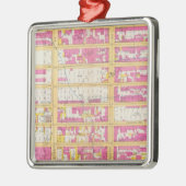 Manhatten, New York 4 Metalen Ornament (Links)