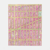 Manhatten, New York 7 Fleece Deken (Voorkant)