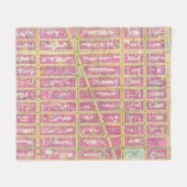 Manhatten, New York 7 Fleece Deken (Voorkant (Horizontaal))