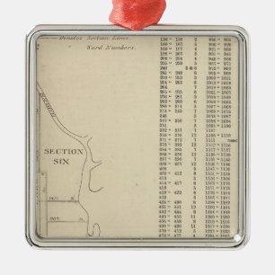 Manhatten, New York Metalen Ornament