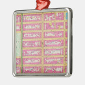 Manhatten, New York Metalen Ornament (Links)