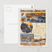Manhay Melreux Belgium Vintage Poster 1920 Briefkaart (Voorkant / Achterkant)