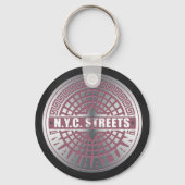 Manhole Covers Manhattan Sleutelhanger (Voorkant)