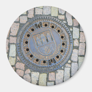 Manhole Hoesje, Praagse burcht, Tsjechië Magneet