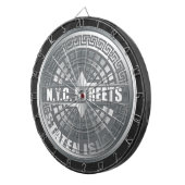 Manhole Staten Island Gray Dartbord (Voorkant Rechts)