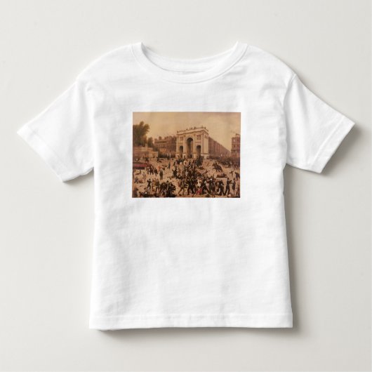 Manhood Suffrage Riots in Hyde Park, 1866 Kinder Shirts (Voorkant)