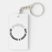 manhwa genre of regressed female lead and revenge sleutelhanger (achterkant)