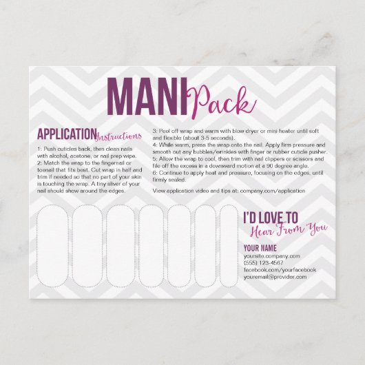 Mani Pack Briefkaarten (Voorkant)