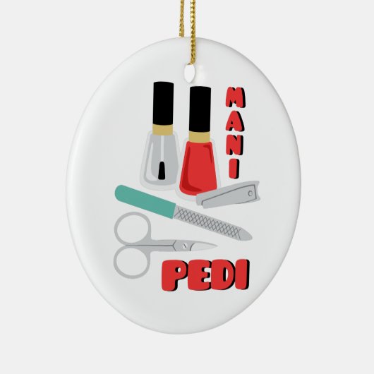 Mani Pedi Keramisch Ornament (Rechts)