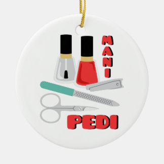Mani Pedi Keramisch Ornament