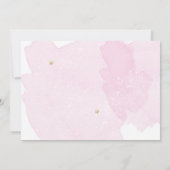 Mani-Pedi Party Manicure and Pedicure Bow Birthday Kaart (Achterkant)