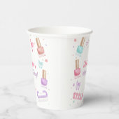 Mani-Pedi Party Manicure Pedicure Nail Polish Papieren Bekers (Rechts)