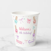 Mani-Pedi Party Manicure Pedicure Nail Polish Papieren Bekers (Voorkant)