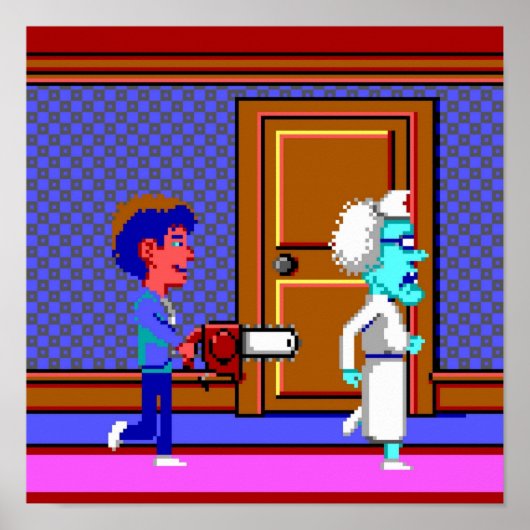 Maniac Mansion 01 Poster (Voorkant)