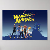 Maniac Mansion 09 Game Hoesje Poster (Voorkant)