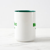 Maniac uit Maine Tweekleurige Koffiemok (Center)
