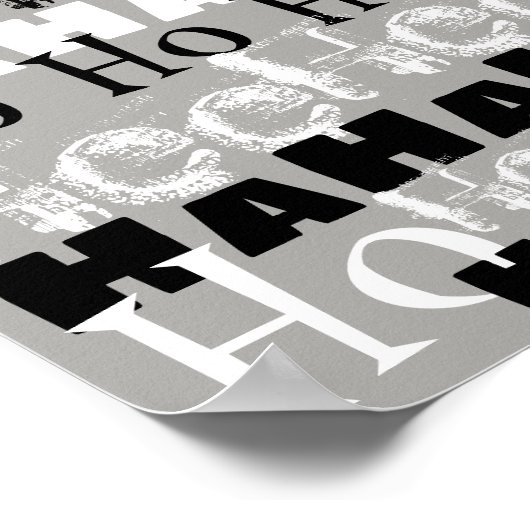 Maniacal Laughter Poster (Hoek)